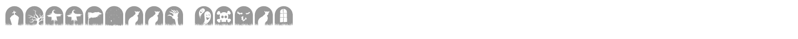 Halloween Vibes font preview